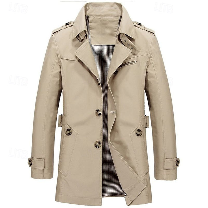 Warren | Refined Single-Breasted Trench Coat