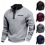 Warren | Quarter-Zip Pocket Sweatshirt