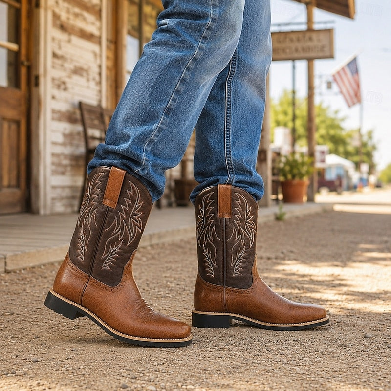 Wyatt | Square-Toe Western Boots