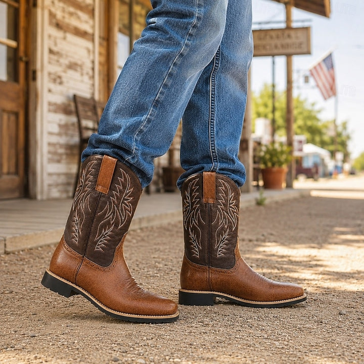 Wyatt | Square-Toe Western Boots
