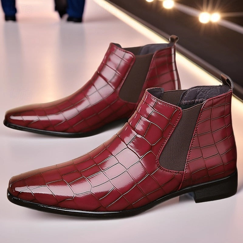 Nathan | Polished Chelsea Boots
