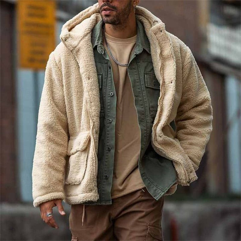 Fletcher | Hooded Sherpa Jacket