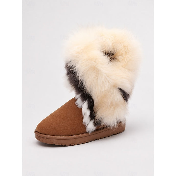 Orla | Plush-Trim Snow Boots