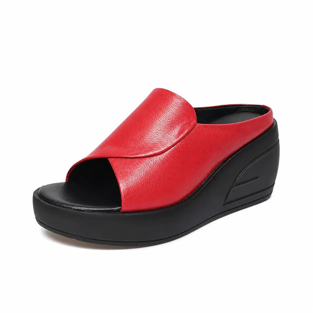 Margot | Comfort Slip-On Wedge Sandals