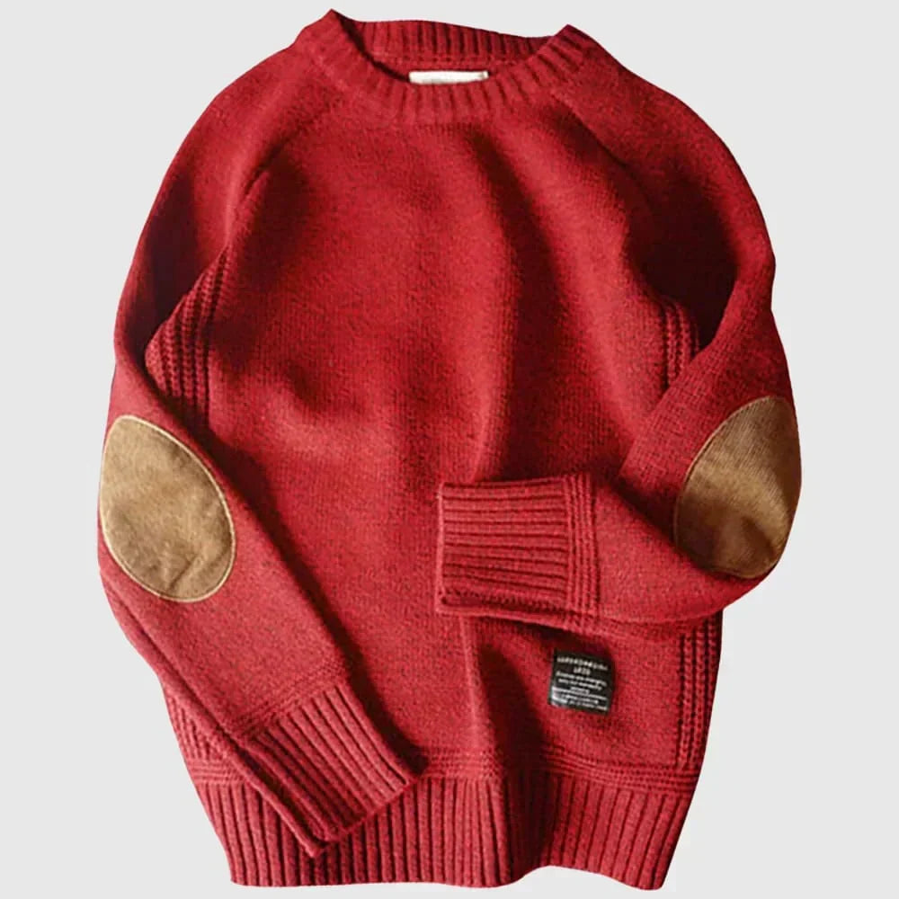 Gregory | Classic Elbow-Patch Jumper