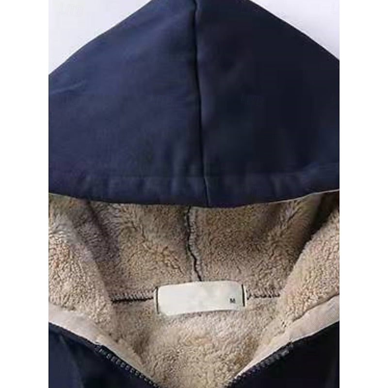 Serena | Cosy Lined Zip-Up Hoodie