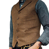 Ambrose | Classic Herringbone Waistcoat