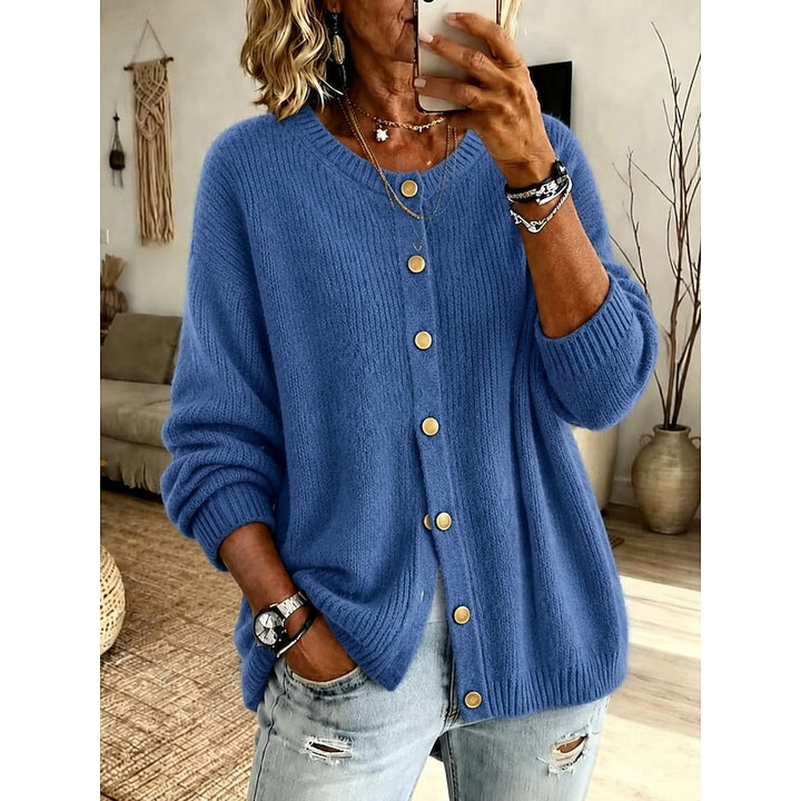 Aveline | Soft Button-Front Cardigan