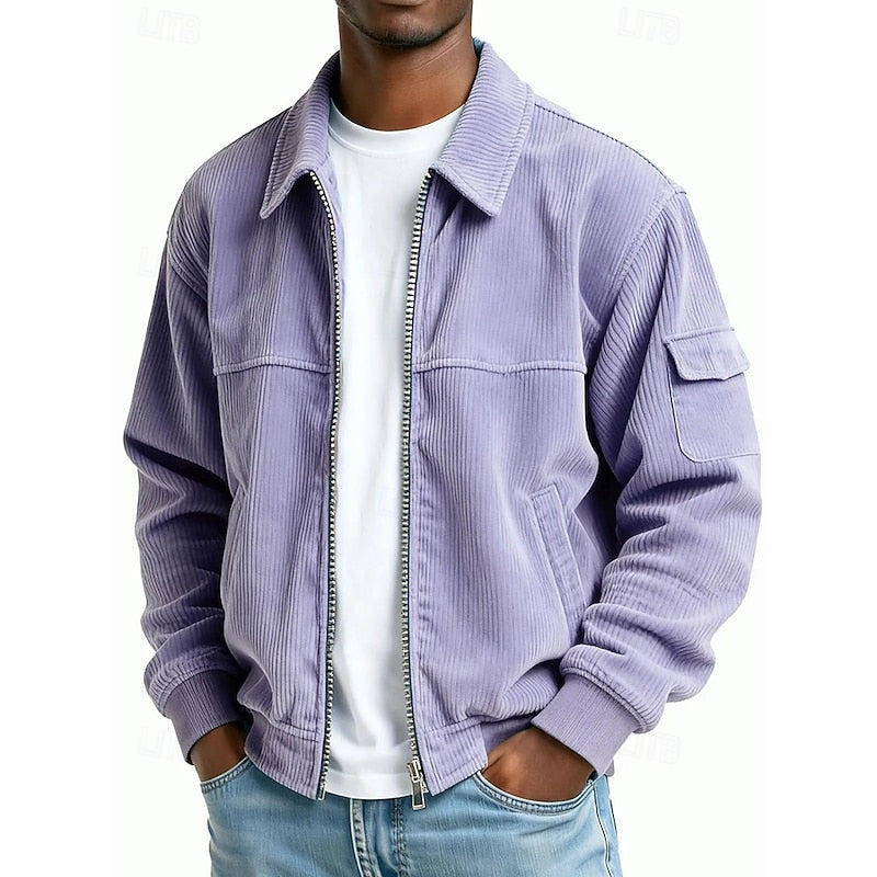 Cormac | Textured Zip Jacket