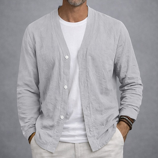 Tobias | Relaxed Button Cardigan