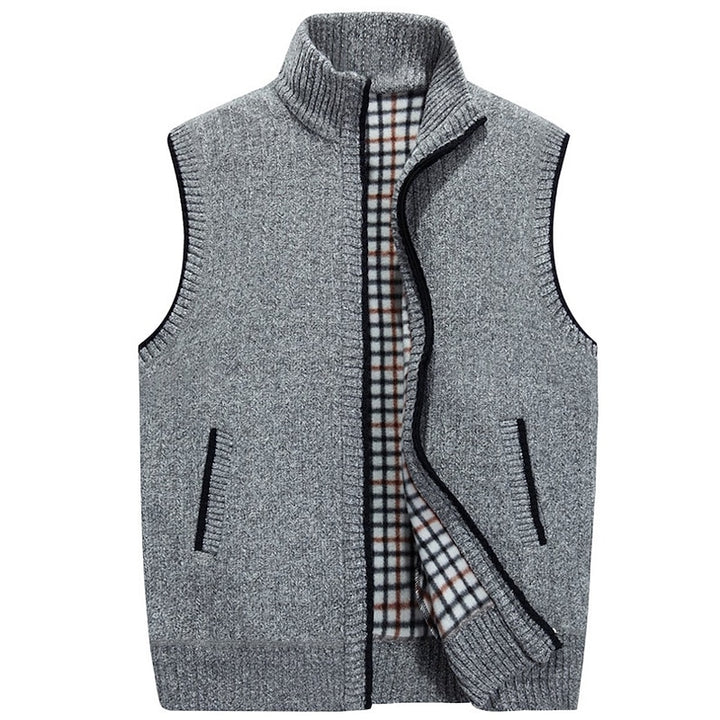 Gregory | Zip-Up Stand Collar Gilet