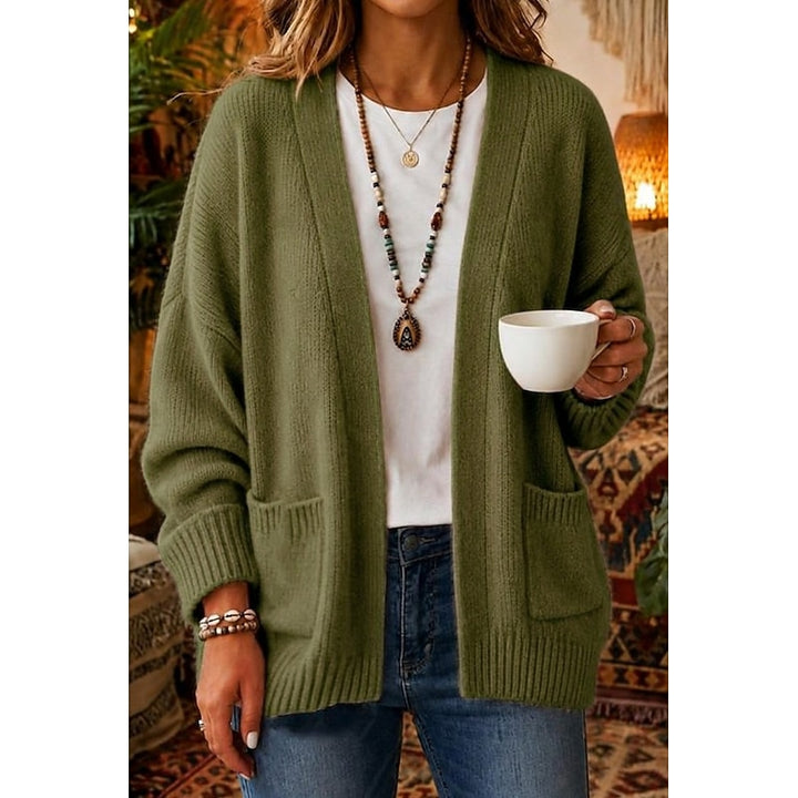 Sloane | Relaxed Open-Front Cardigan