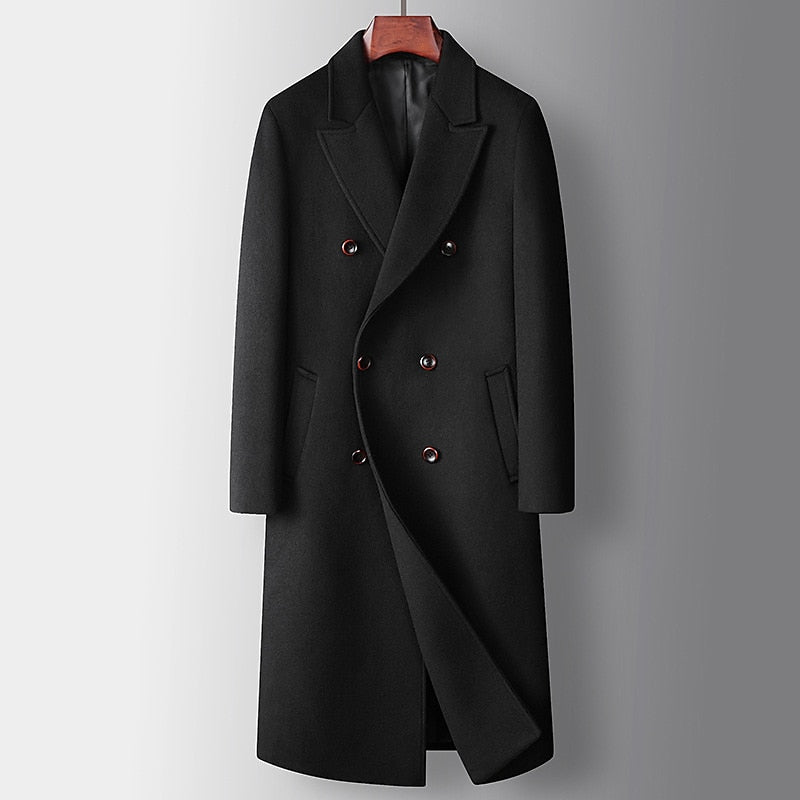 Ashton | Tailored Double-Breasted Overcoat
