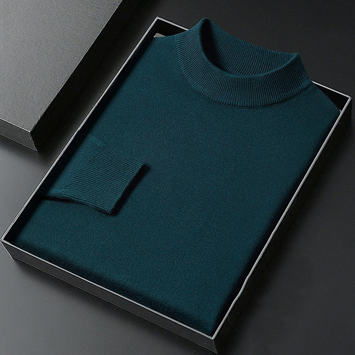 Bennett | Refined Mock Neck Jumper
