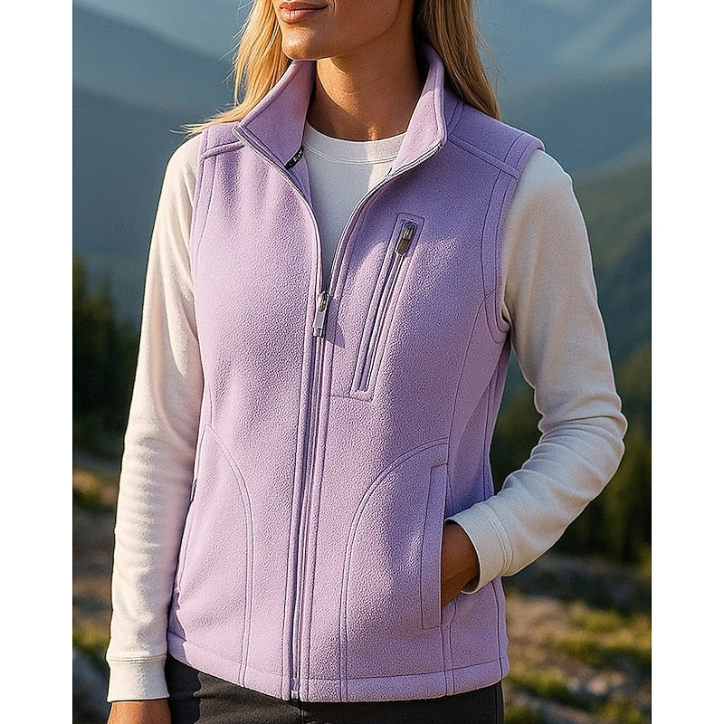 Philippa | Cosy Zip-Up Gilet