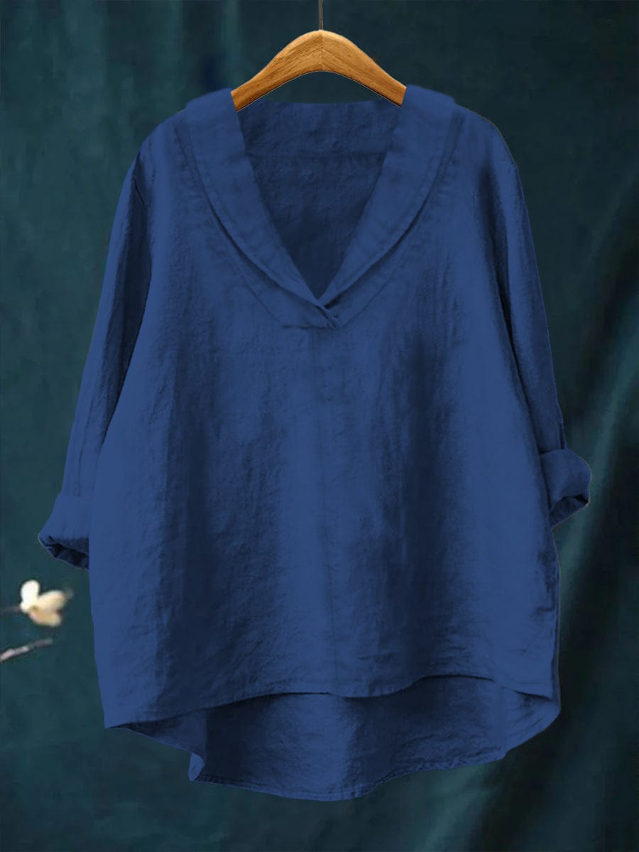 Nell | Relaxed V-Neck Blouse
