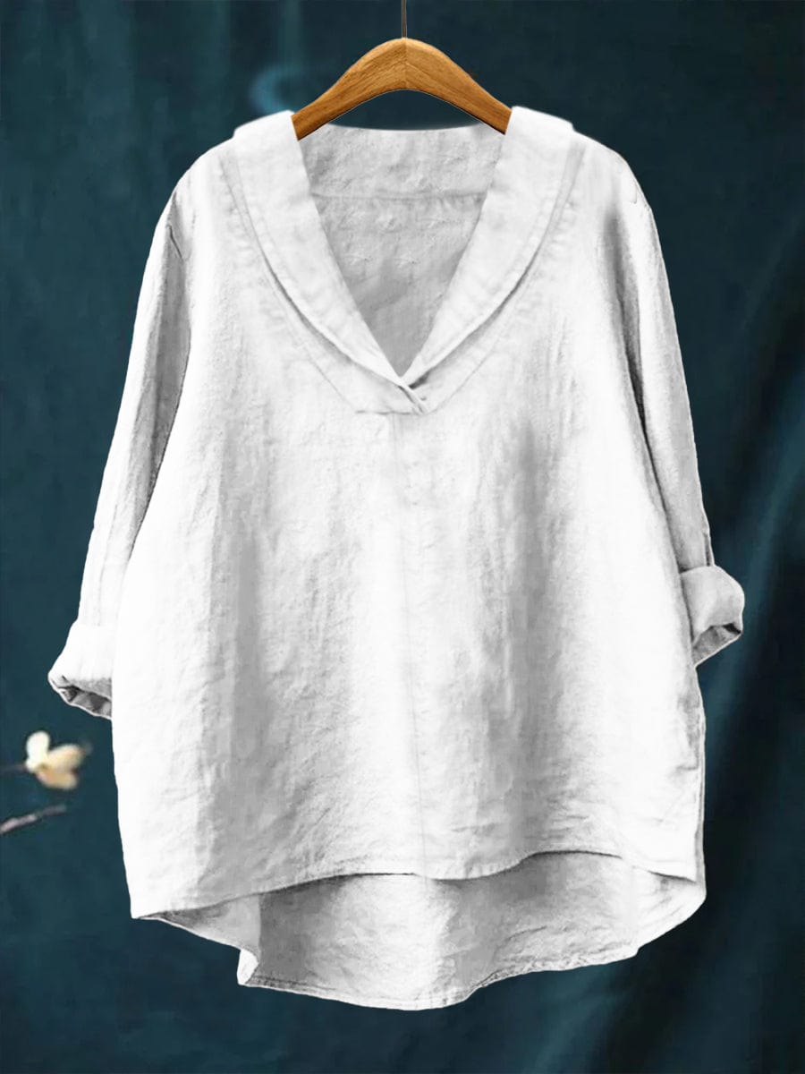 Nell | Relaxed V-Neck Blouse