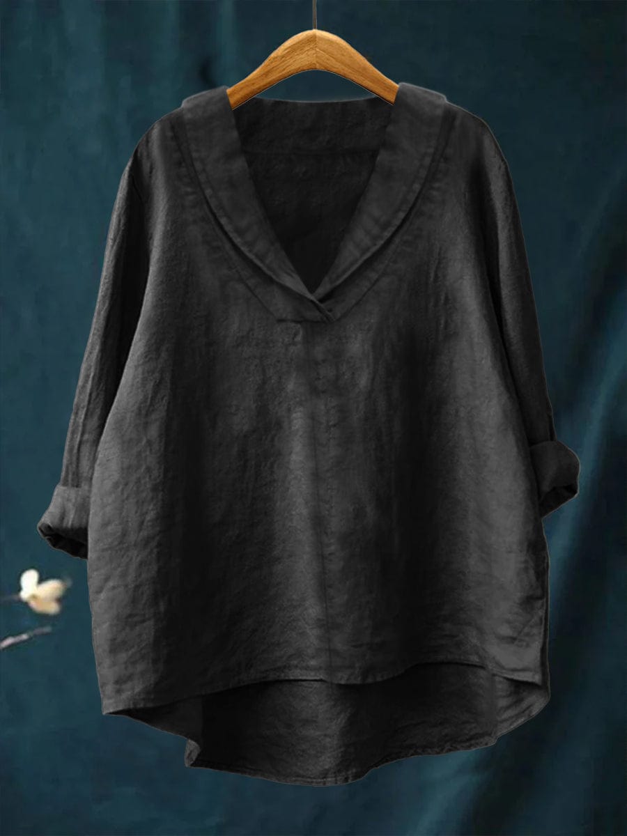 Nell | Relaxed V-Neck Blouse