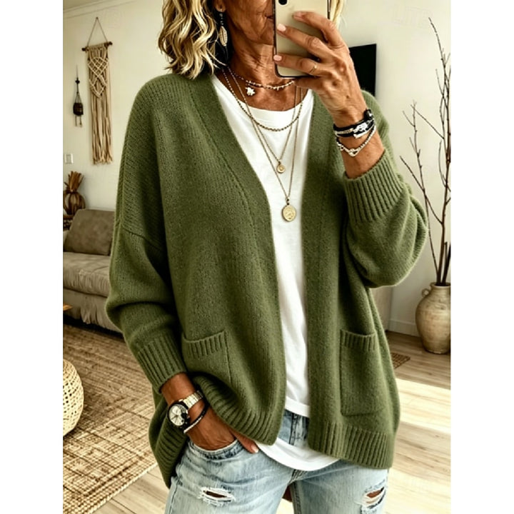 Marlene | Relaxed Open-Front Cardigan