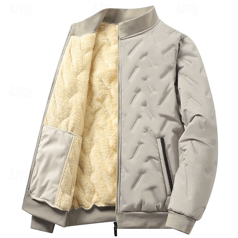 Calvin | Quilted Bomber Jacket