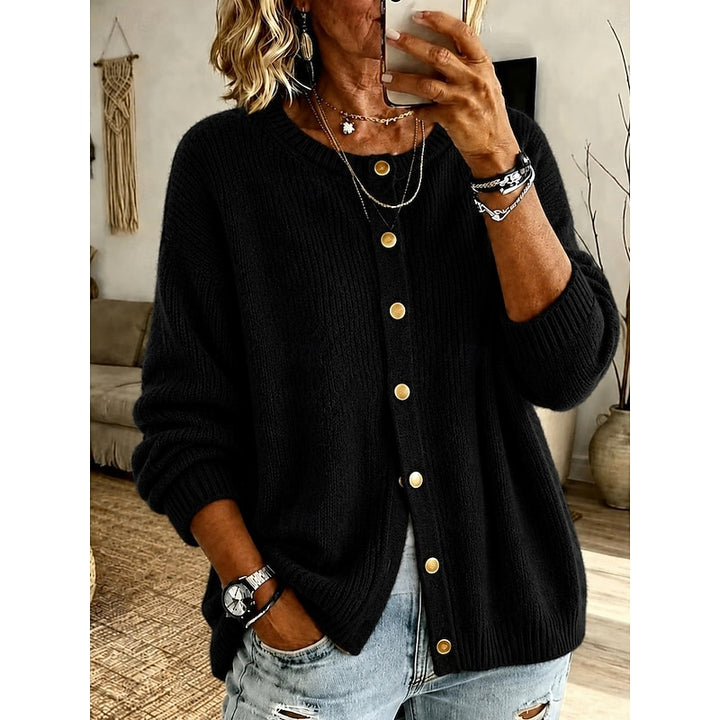 Aveline | Soft Button-Front Cardigan