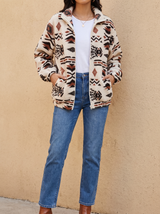 Autumn | Southwestern Patterned Zip Jacket