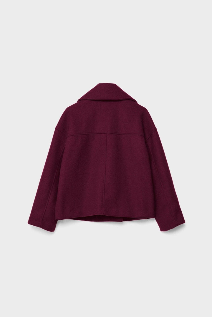 Whitney | Cropped Double-Breasted Coat