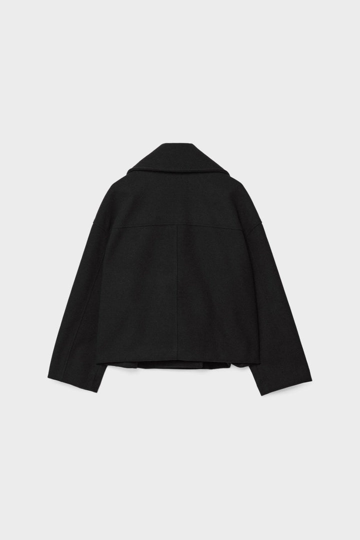 Whitney | Cropped Double-Breasted Coat