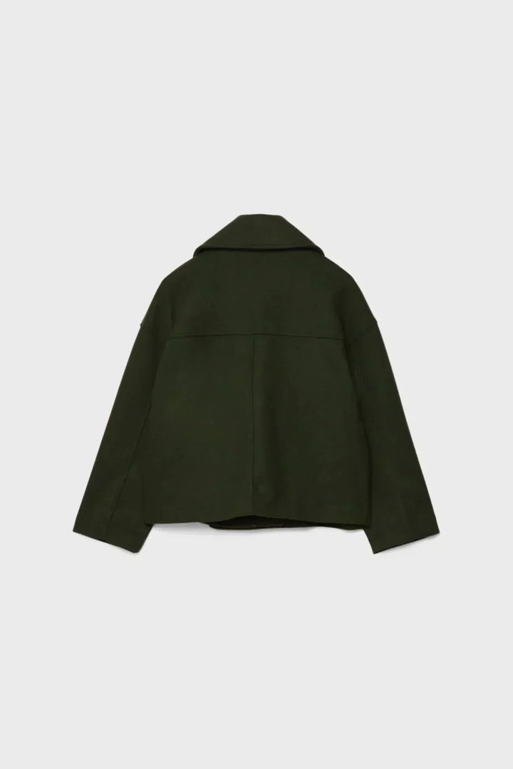 Whitney | Cropped Double-Breasted Coat