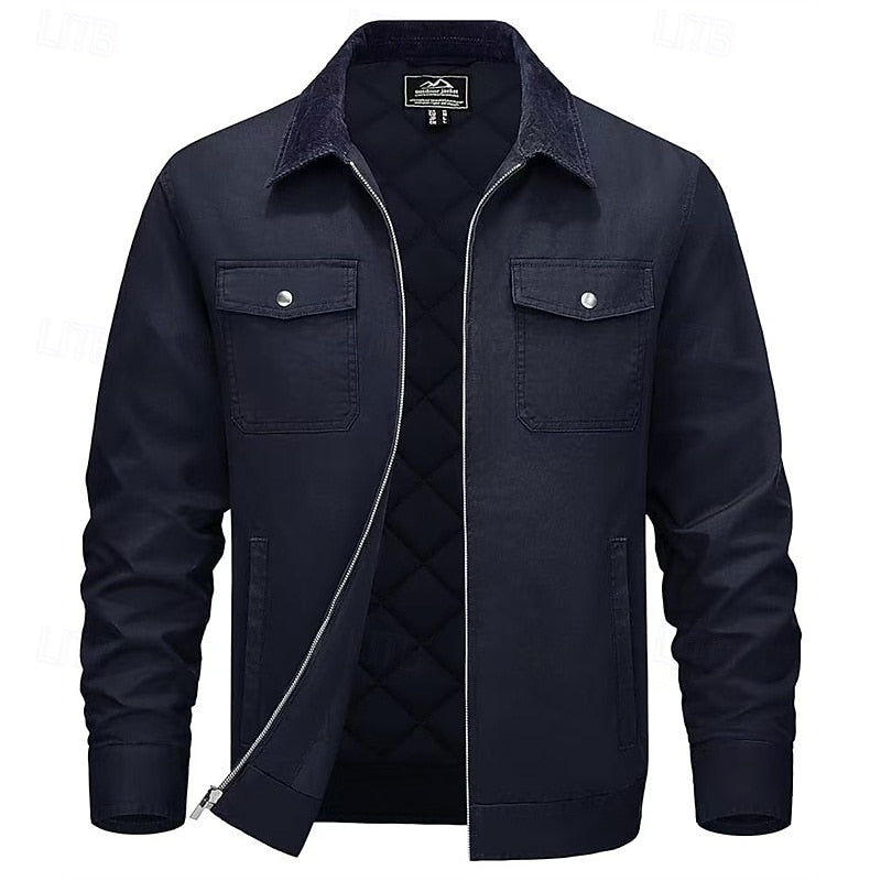 Marshall | Rugged Contrast-Collar Jacket