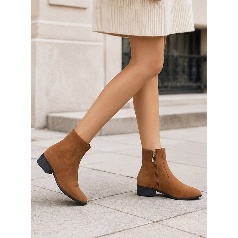 Eloisa | Classic Low-Heel Ankle Boots