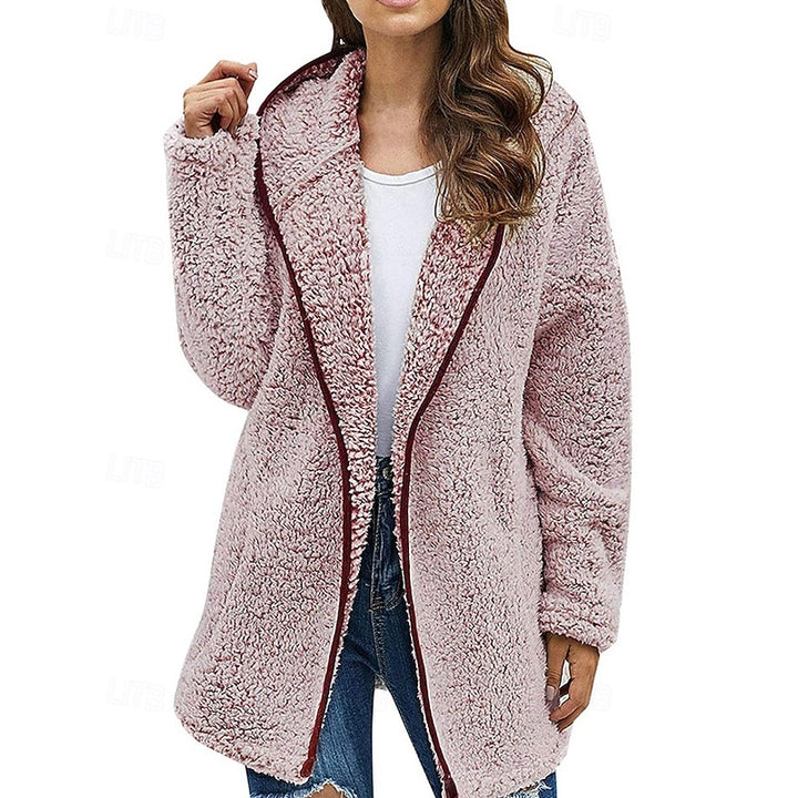 Adelina | Cosy Textured Longline Coat