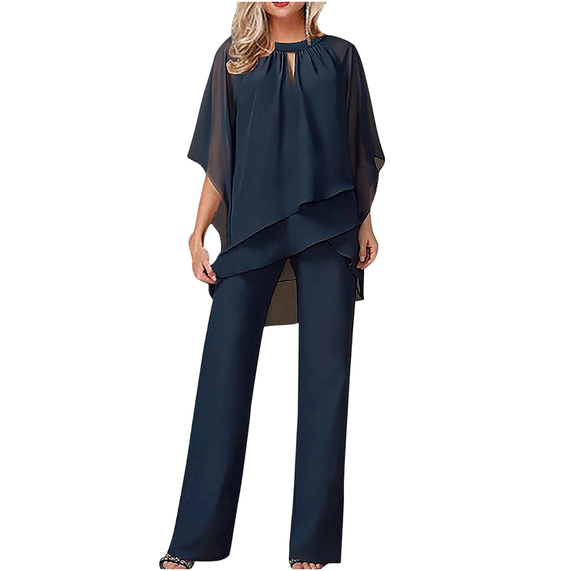 Adaline | Draped Elegance Two-Piece Set