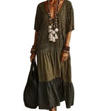 Brynn | Bohemian Tiered Maxi Dress