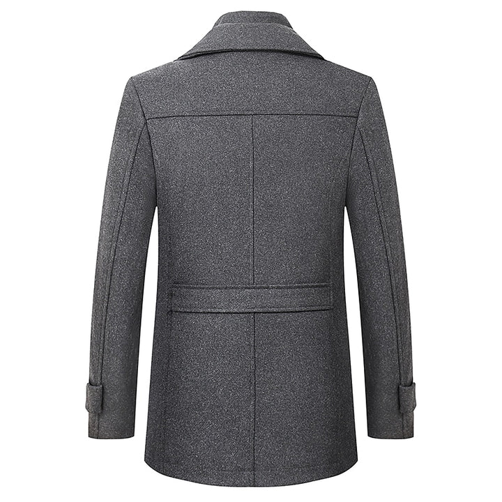 Franklin | Layered-Collar Business Coat