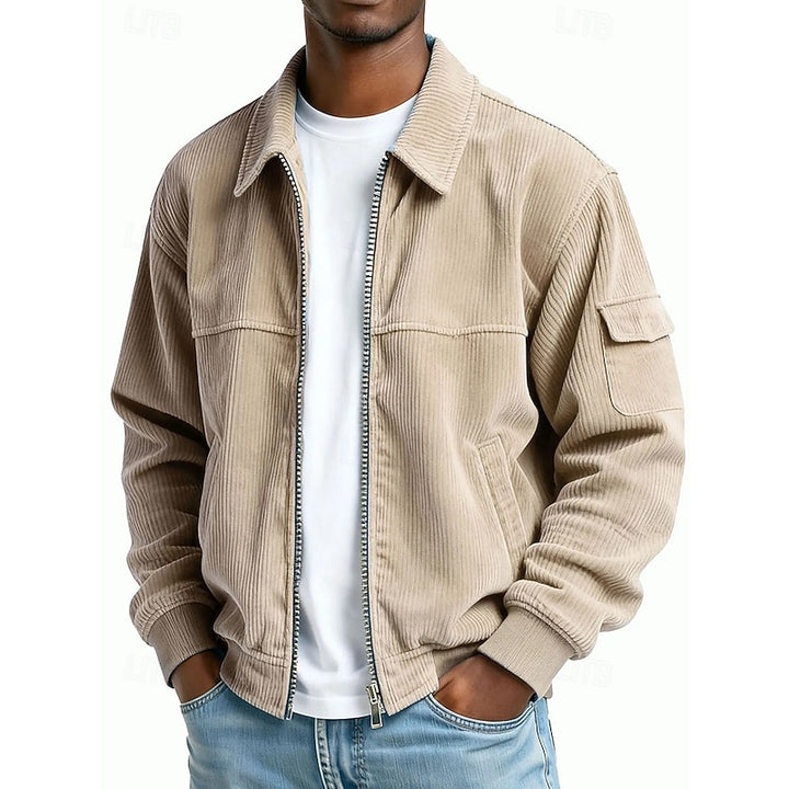 Cormac | Textured Zip Jacket