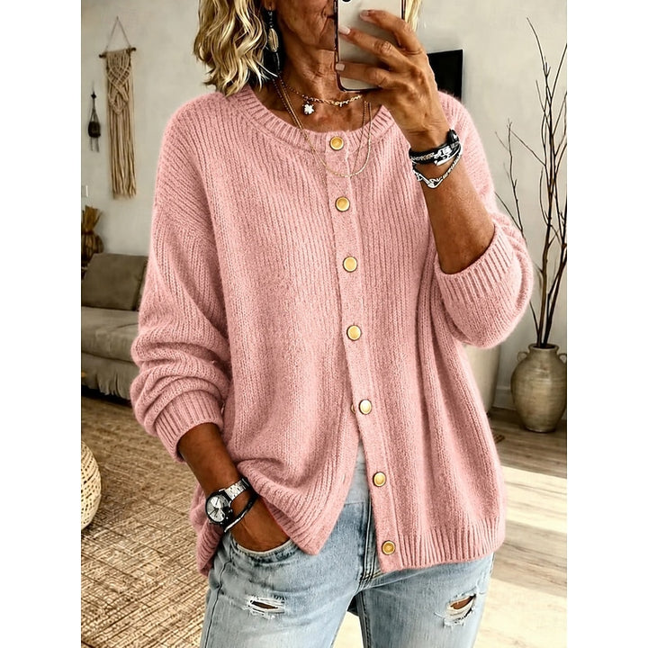 Aveline | Soft Button-Front Cardigan