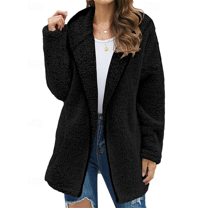 Adelina | Cosy Textured Longline Coat