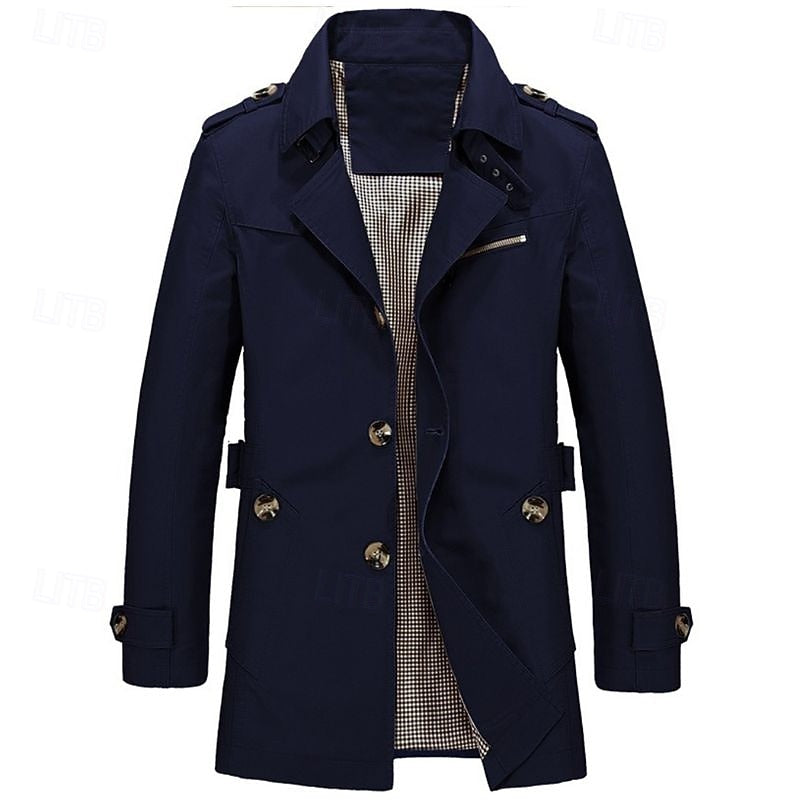 Warren | Refined Single-Breasted Trench Coat