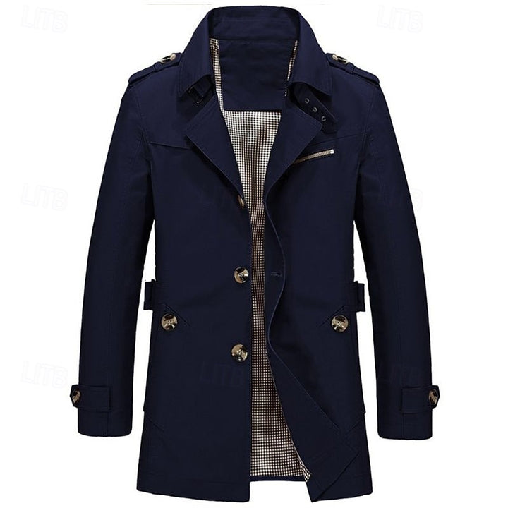 Warren | Refined Single-Breasted Trench Coat