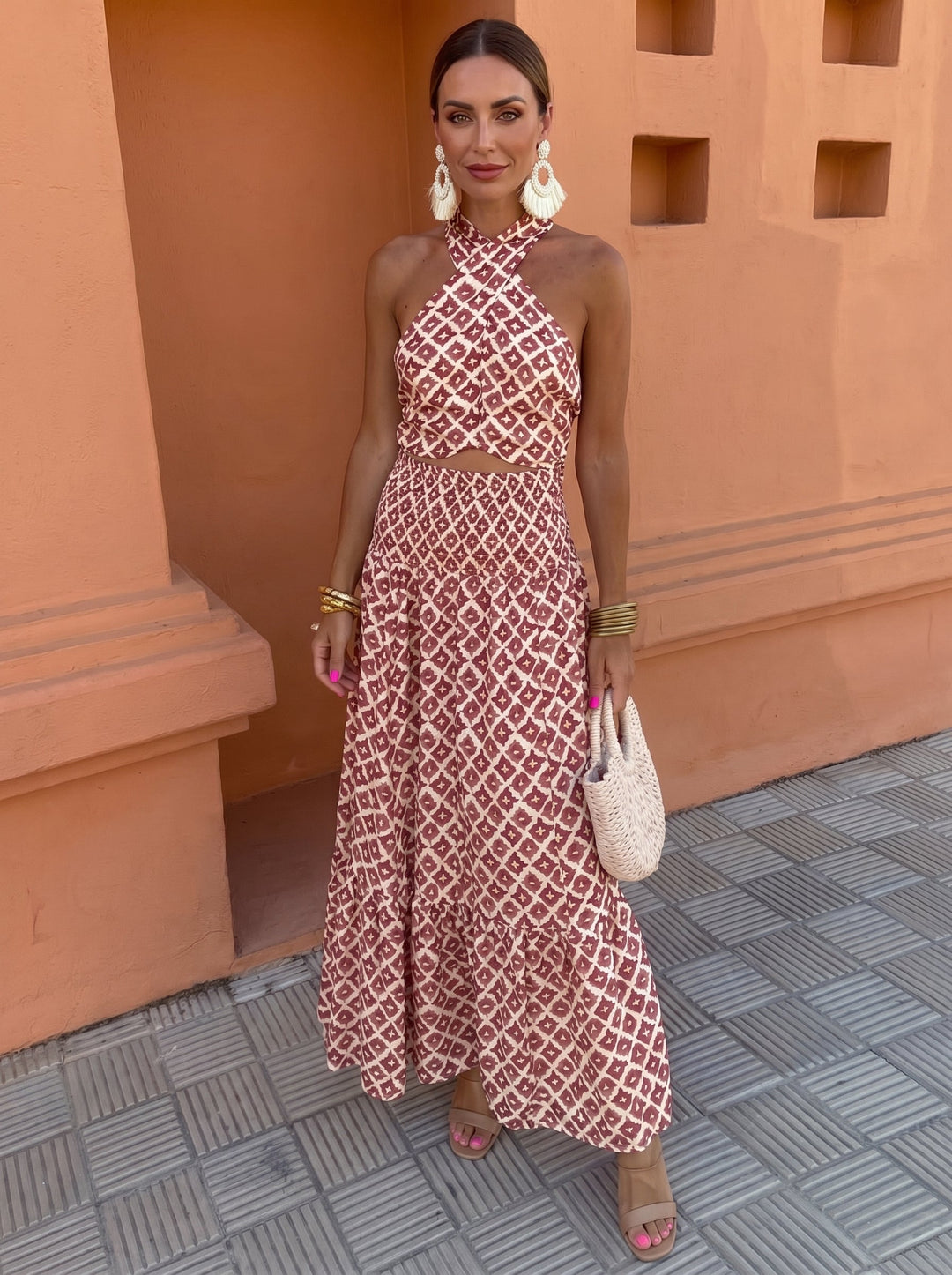 Marlow | Halterneck Two-Piece Set