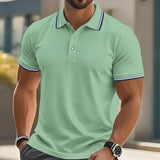 Gerald | Refined Short-Sleeve Polo Shirt