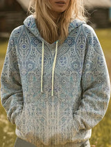 Sonia | Bohemian Paisley Hoodie