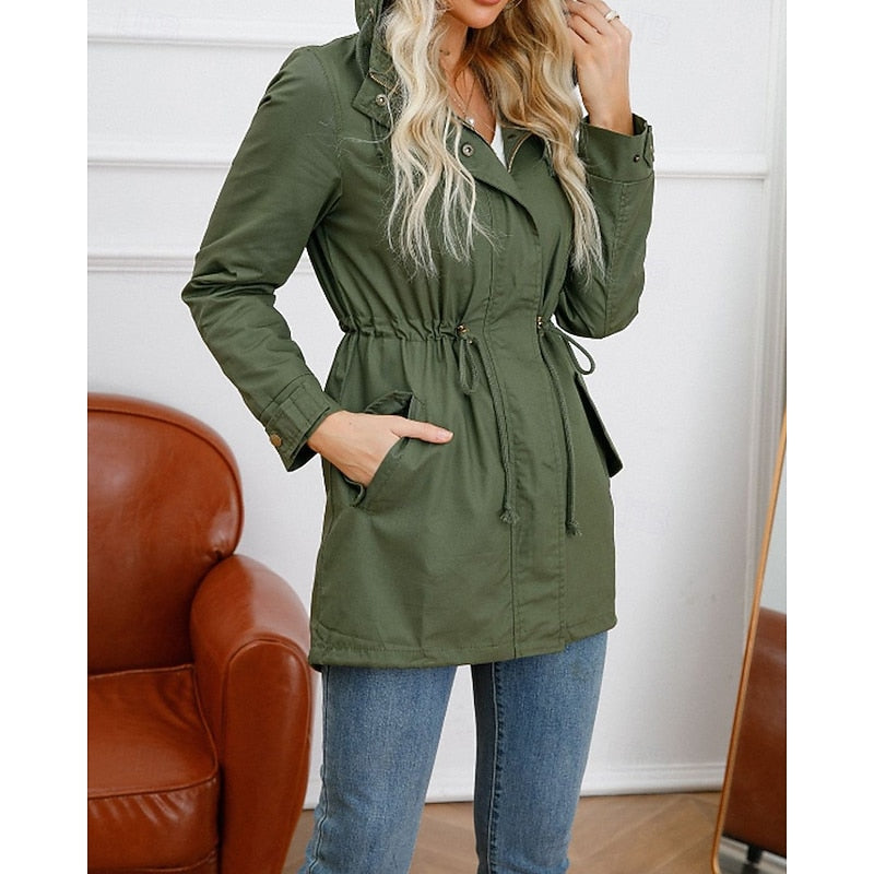 Odessa | Hooded Utility Coat