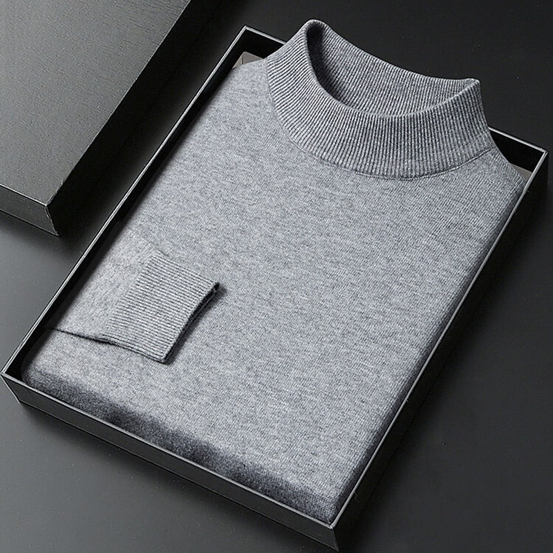 Bennett | Refined Mock Neck Jumper