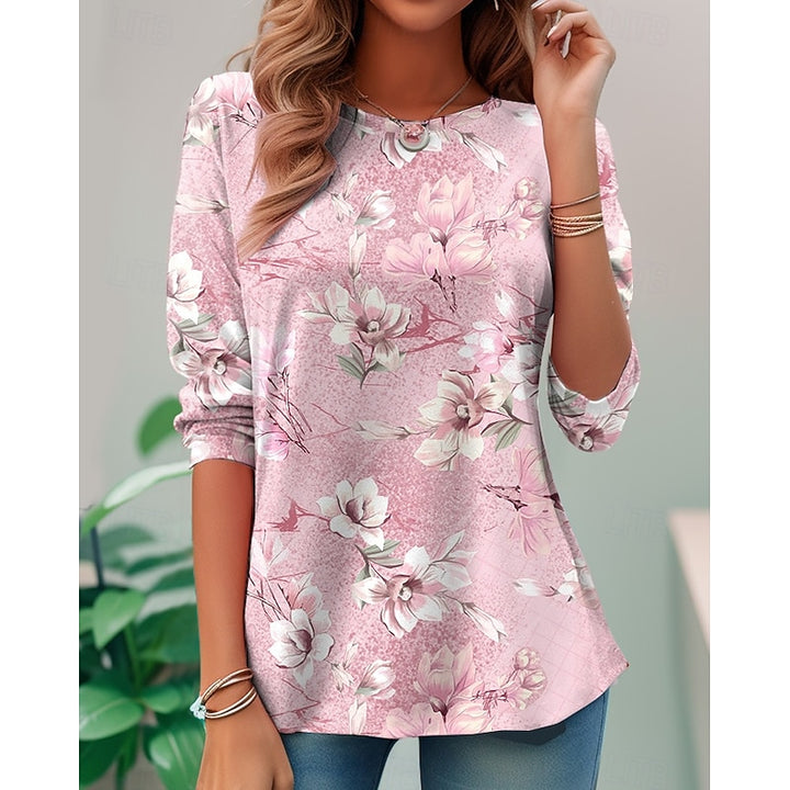 Hazel | Floral Long-Sleeve Top