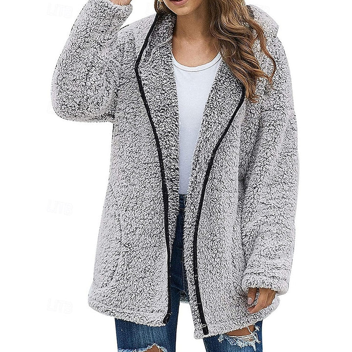 Adelina | Cosy Textured Longline Coat