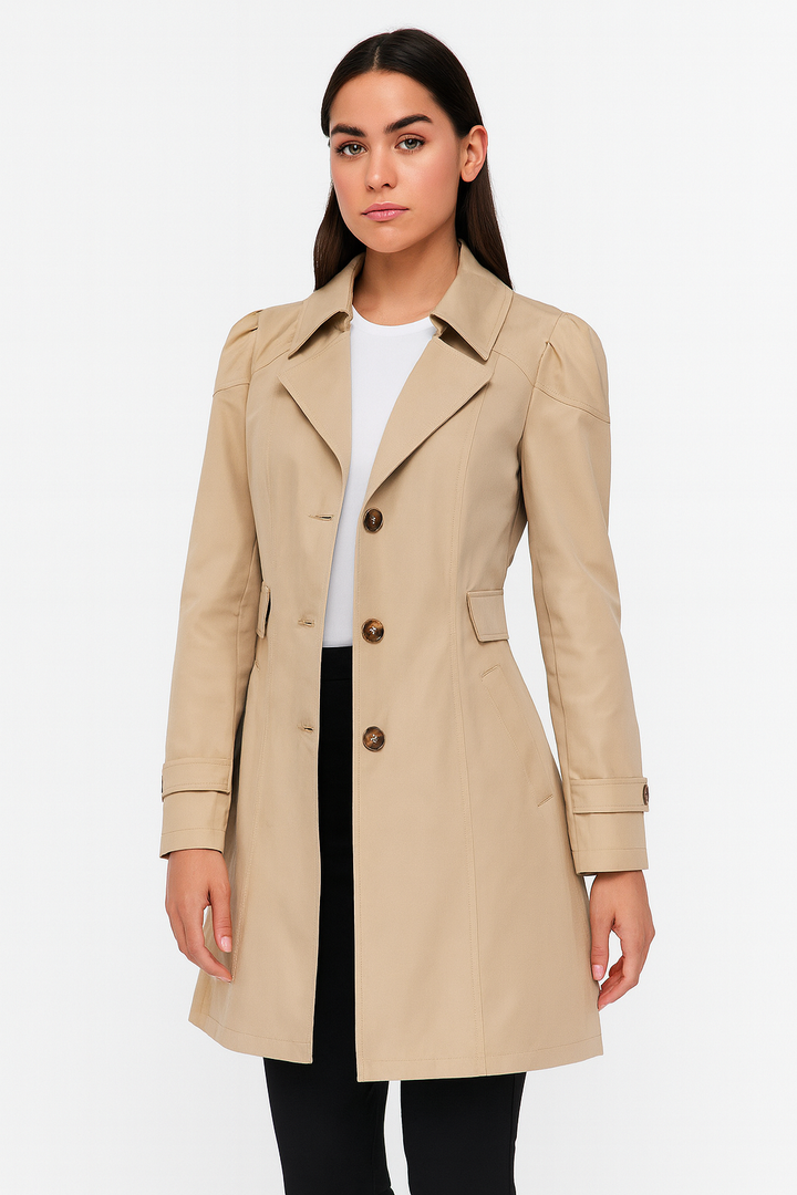 Kathryn | Tailored Belted Trench Coat