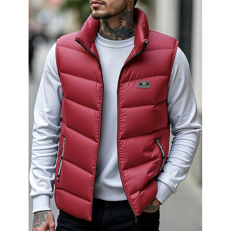 Russell | Padded Stand-Collar Gilet