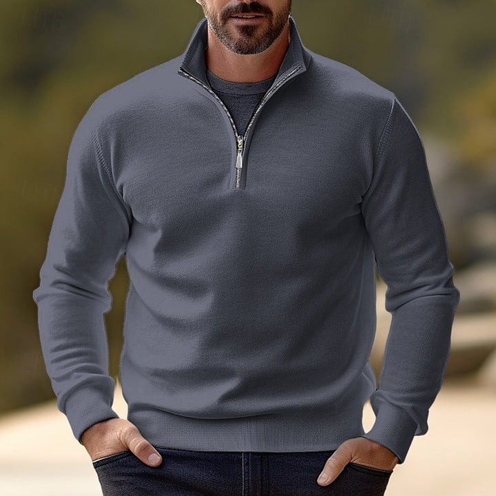 Clifford | Refined Half-Zip Pullover